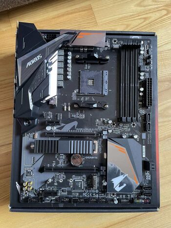 Gigabyte B450 AORUS ELITE V2 AMD B450 ATX DDR4 AM4 2 x PCI-E x16 Slots Motherboard