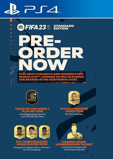 E-shop EA SPORTS™ FIFA 23 Standard Edition Pre-Order Bonus (DLC) (PS4) PSN Key EUROPE