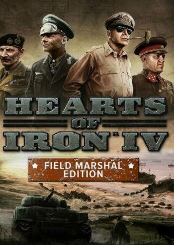 Hearts of Iron IV: Field Marshal Edition Steam Key GLOBAL