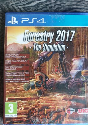 Forestry 2017 - The Simulation PlayStation 4