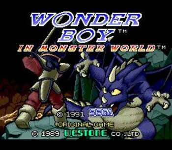 Wonder Boy in Monster World (1991) SEGA Mega Drive
