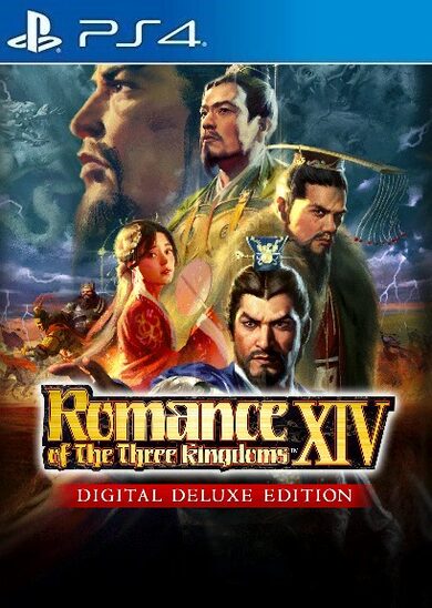 E-shop ROMANCE OF THE THREE KINGDOMS XIV Digital Deluxe Edition (PS4) PSN Key EUROPE