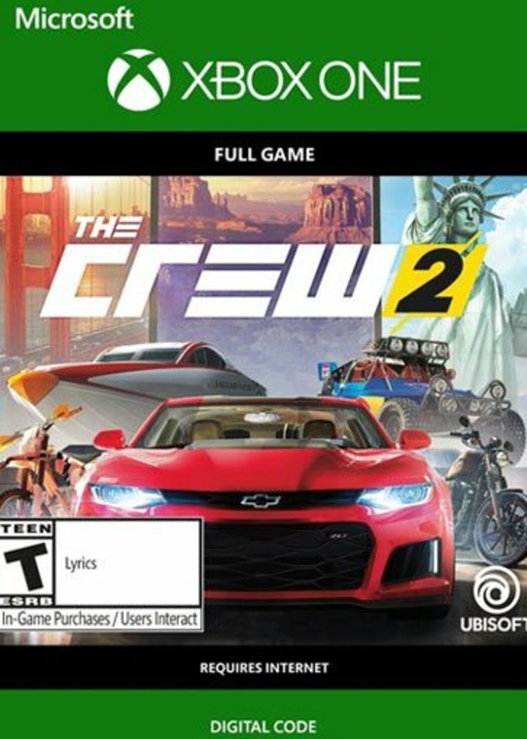 Jogos xbox 360 the crew 2