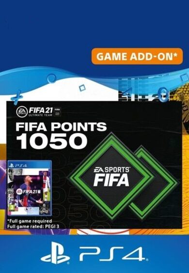 E-shop FIFA 21 - 1050 FUT Points (PS4) PSN Key CZECH REPUBLIC