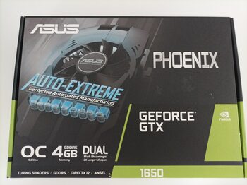 Asus GeForce GTX 1650 G5 4 GB 1485-1710 Mhz PCIe x16 GPU