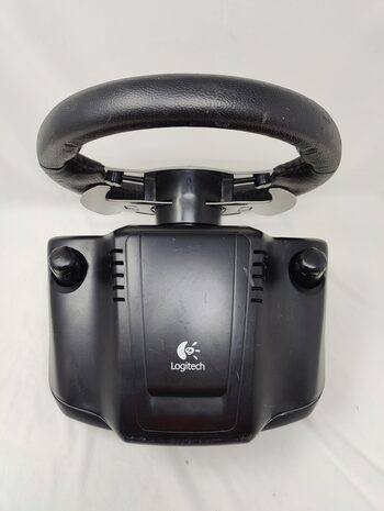 Buy Logitech G25 steering wheel, vairas su pedalais + shifter. PS4, PS3, PC