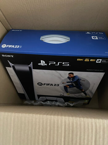 ps5 digital pack fifa23. precintada. mas de 155 buenas opiniones. pccomp