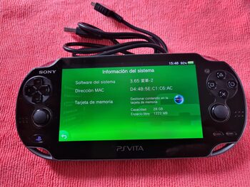 PS Vita OLED ENSO H-@CK 32GB SD2 VITA COMPLETA