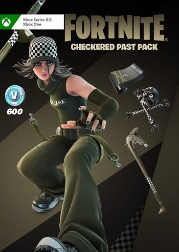 Buy Fortnite - Checkered Past Pack + 600 V-Bucks key | ENEBA