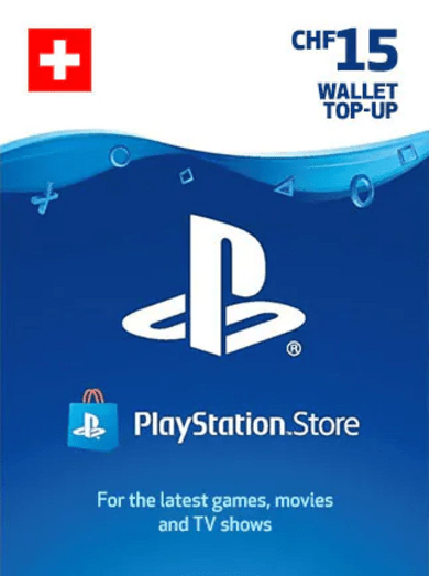 E-shop Playstation Network Card 15 CHF (CH) PSN Key SWITZERLAND