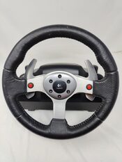 Logitech G25 steering wheel, vairas su pedalais + shifter. PS4, PS3, PC