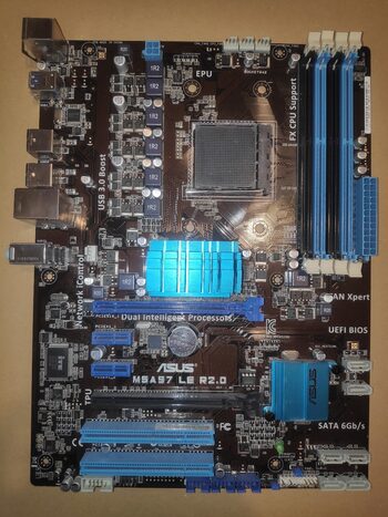 Asus M5A97 LE R2.0 AMD 970 ATX DDR3 AM3+ 2 x PCI-E x16 Slots Motherboard