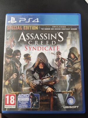 Assassin's Creed Syndicate -SPECIAL EDITION (Includes THE DARWIN AND DICKENS CONSPIRACY MISSION) PlayStation 4