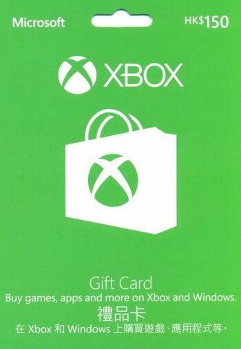 Xbox Live Gift Card 150 HKD Xbox Live Key HONG KONG