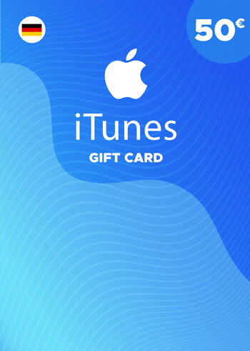 Apple iTunes Gift Card 50 EUR iTunes Key GERMANY