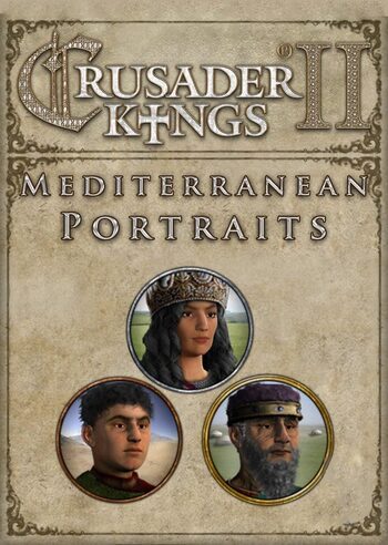 Crusader Kings II - Mediterranean Portraits (DLC) Steam Key GLOBAL
