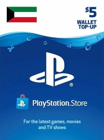 PlayStation Network Card 5 USD (KWD) PSN Key KUWAIT