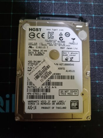 HGST 1TB 5400RPM HDD