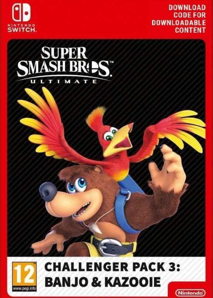 Buy Super Smash Bros. Ultimate Challenger Pack 3: Banjo & Kazooie DLC Cd  Key Nintendo Switch Digital Europe