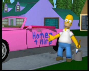 Redeem The Simpsons: Road Rage Nintendo GameCube