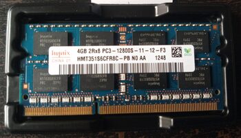 RAM 4GB DDR3 SODIMM 1600MHz