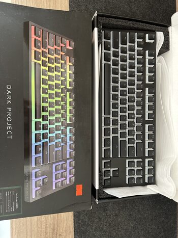 Pirkti Dark Project KD87A TKL Mechanical Keyboard Gateron Optical ...