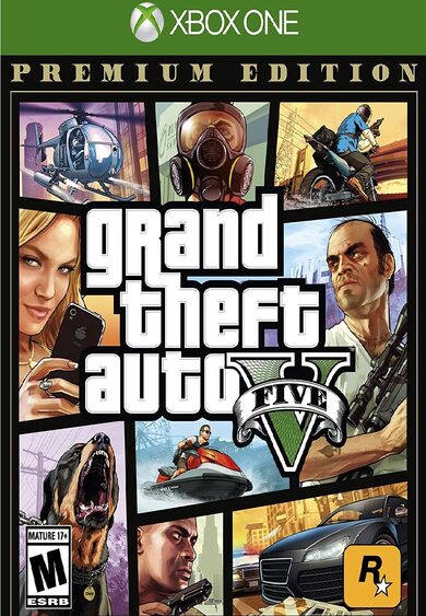E-shop Grand Theft Auto V: Premium Edition XBOX LIVE Key BRAZIL