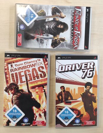 Buy Action Pack: Prince of Persia Revelations, Driver 76, Rainbow Six Vegas PSP