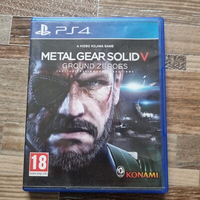 METAL GEAR SOLID V: GROUND ZEROES PlayStation 4