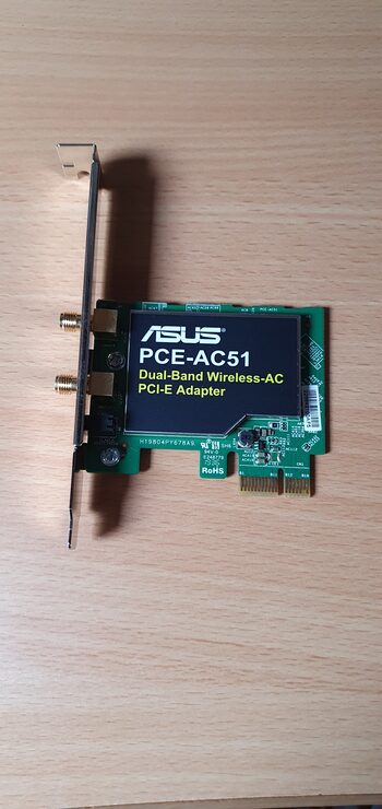 AC Tarjeta Red PCIe 1x Wifi Wireless ASUS PCE-AC51 Dual Band pci express 