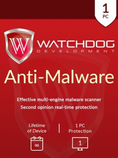 

Watchdog Anti-Malware - Lifetime 1 PC Key GLOBAL