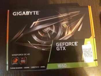 Gigabyte GeForce GTX 1650 G5 4 GB 1665-1680 Mhz PCIe x16 GPU