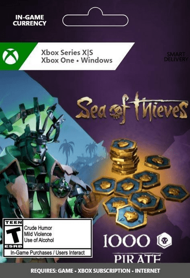 Sea Of Thieves Seafarer’s Ancient Coin Pack – 1000 Coins PC/XBOX LIVE Key GLOBAL