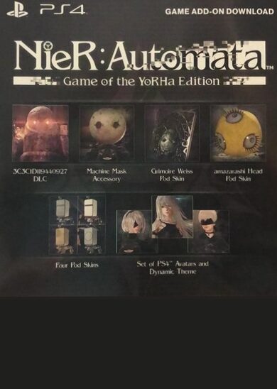 

NieR: Automata - Game of the YoRHa Edition Content Pack (DLC) (PS4/PS5) PSN Key EUROPE