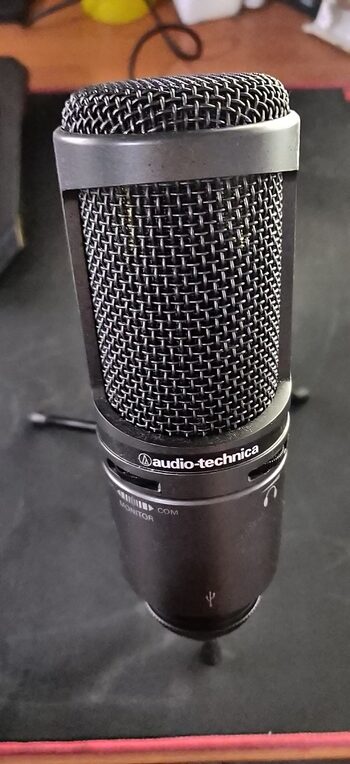 Buy Audio Technica AT 2020 USB+ Studijinis Kondensatorinis Mikrofonas