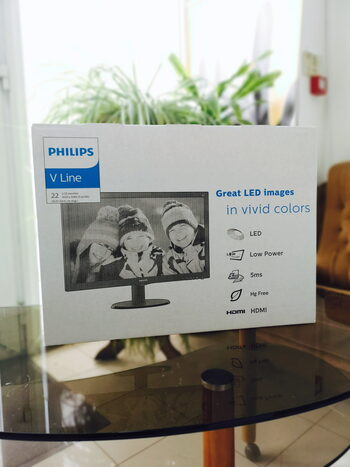 Monitorius Philips 223V5LHSB2 21.5" 1080p for sale