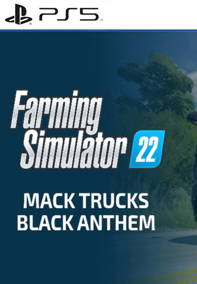 Farming Simulator 22k Trucks Black Anthem PS5