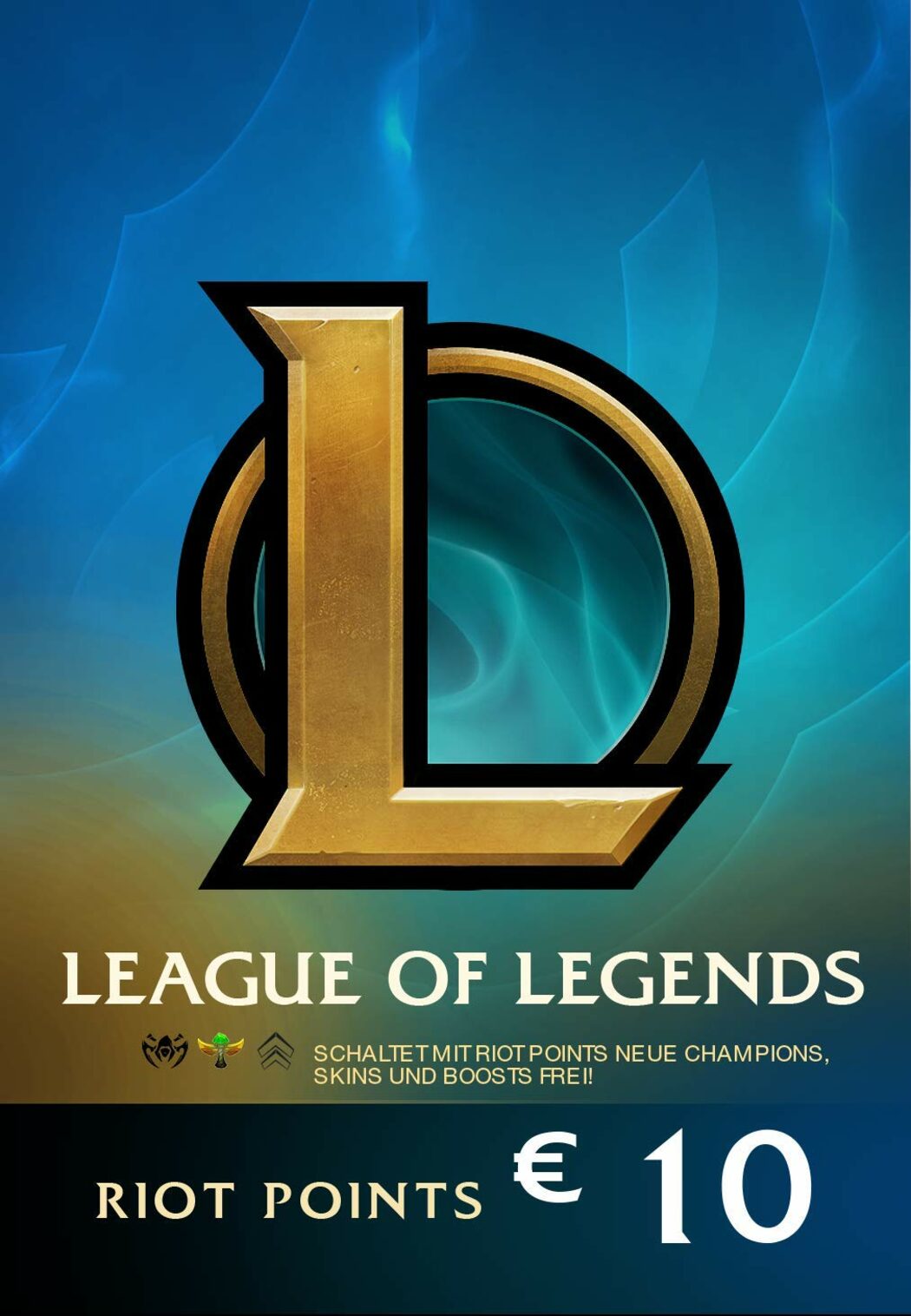 League of Legends Gift Card 100€ 15000 Riot Points