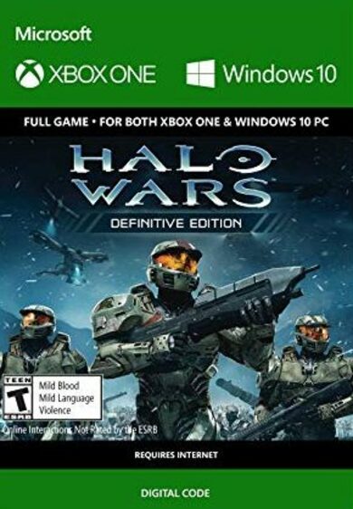 E-shop Halo Wars - Definitive Edition PC/XBOX LIVE Key TURKEY