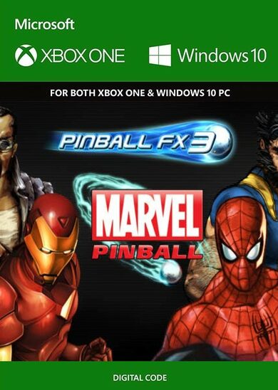E-shop Pinball FX3 - Marvel Pinball Season 1 Bundle PC/XBOX LIVE Key TURKEY