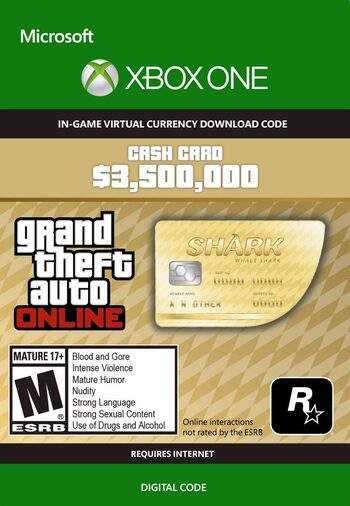 Grand Theft Auto Online: Whale Shark Cash Card XBOX LIVE Key UNITED STATES
