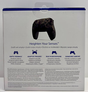 Sony Playstation 5 CFI-1216A Blu-Ray Disc + antras Dualsense Camouflage