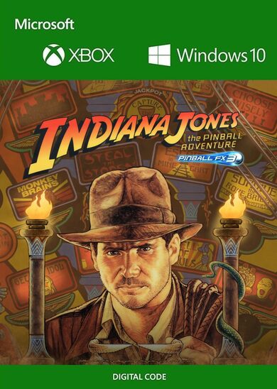 E-shop Pinball FX3 - Indiana Jones: The Pinball Adventure (DLC) PC/XBOX LIVE Key TURKEY