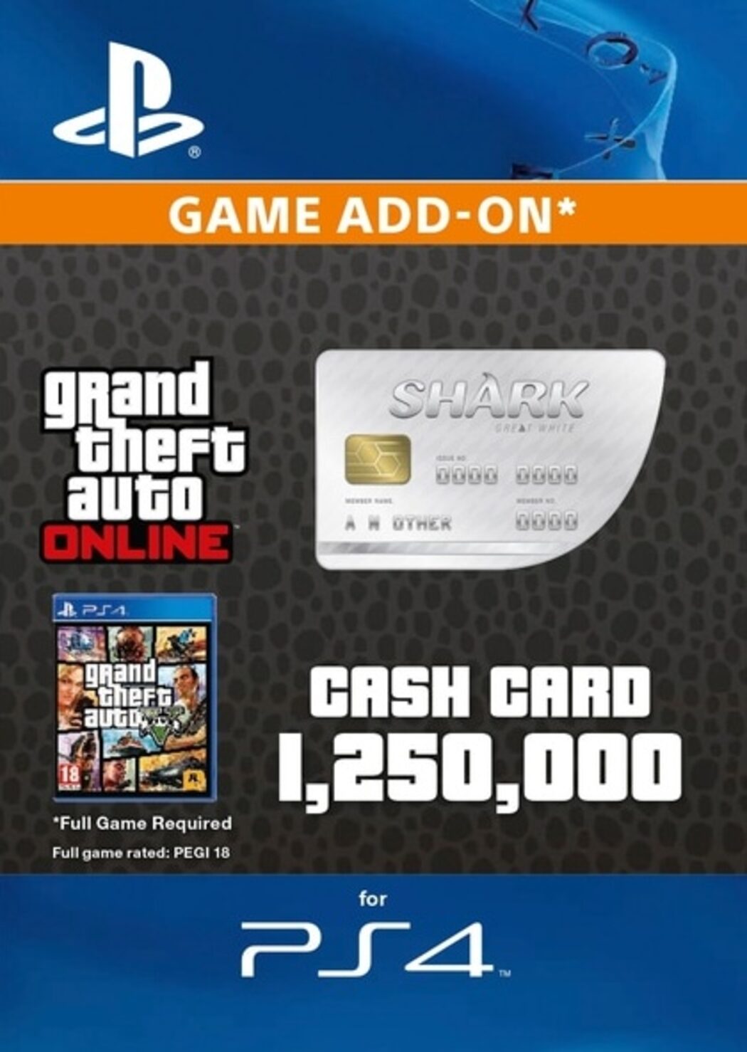triángulo exageración Dedicación GTA Online: Great White Shark Cash Card (PS4) barato | ENEBA