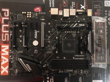MSI X470 GAMING PLUS MAX AMD X470 ATX DDR4 AM4 3 x PCI-E x16 Slots Motherboard