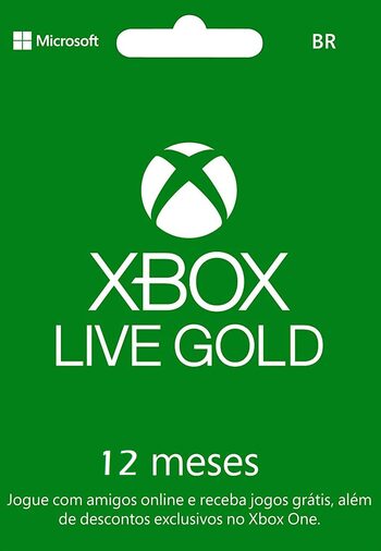 xbox live gold 12m