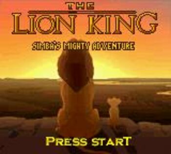 The Lion King: Simba's Mighty Adventure Game Boy Color