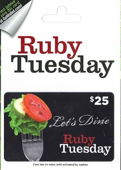 E-shop Ruby Tuesday Gift Card 5 USD Key UNITED STATES