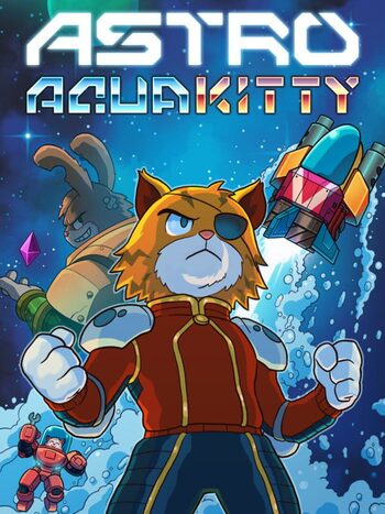 Astro Aqua Kitty Nintendo Switch