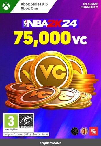 NBA 2K24 - 75,000 VC Clé (Xbox One/Xbox Series X|S) GLOBAL